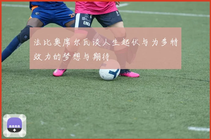 法比奥席尔瓦谈人生起伏与为多特效力的梦想与期待