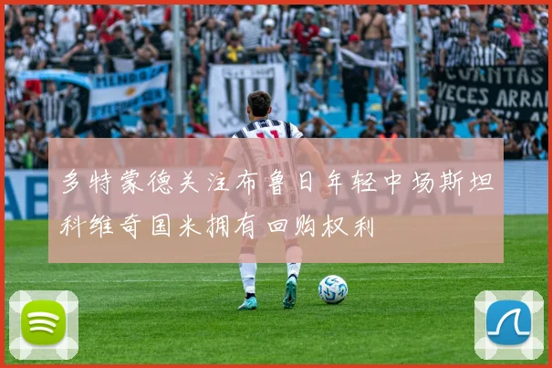 多特蒙德关注布鲁日年轻中场斯坦科维奇国米拥有回购权利